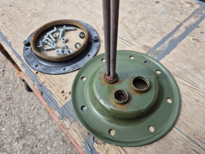 Уплотнение фланца (SLIM UB 120 / SLIM UB 80) с фланцем и болтами