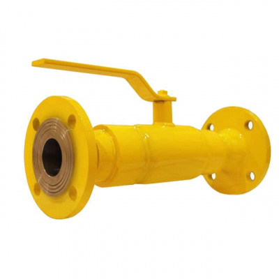 Кран шаровый с изолятором фланцевый КШИ-25Ф ГазСнаб