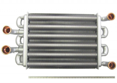 Теплообменник битермический для MainFour 18 квт 