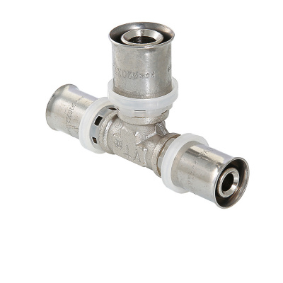 Пресс тройник 20х16х16 Valtec 