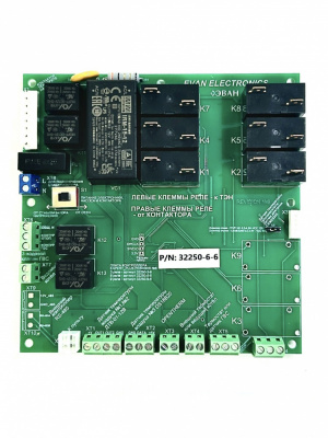 Плата контроллера ЭВАН EXPERT PLUS 9 реле rev.6