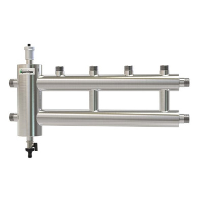 Гидрострелка + коллектор отопления из нержавеющей стали  GSK 25-2.1 ЭКО